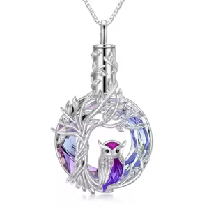01-Purple Owl (Urn)