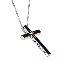 TOUPOP Sterling Silver Cross Jewelry Necklace Gift For Women-color_name:Cross Necklace