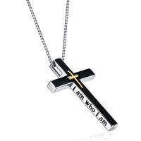 wholesale TOUPOP Gifts For Women Cross Jewelry Sterling Silver Cross Necklace Faith Jewelry For Women Wife Girlfriend Daughter Birthday -color_name:Cross Necklace