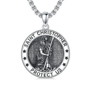 B-St Christopher Necklace A