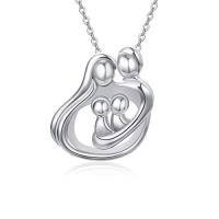 wholesale Gift For Mom/sister 925 Sterling Silver Sister/mom Necklace Jewelry Birthday Christmas Gifts For Women -style_name:D001-Family Necklace