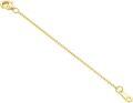 wholesale 18K Gold (Au750) Nickel-Free Hypoallergenic Jewelry Extender Chain 1/2/3 Inch with Lobster Clasp-0-0