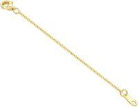 wholesale 18K Gold (Au750) Nickel-Free Hypoallergenic Jewelry Extender Chain 1/2/3 Inch with Lobster Clasp-style 3-3inch