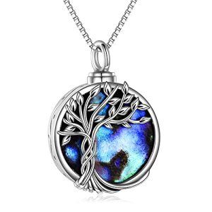 Abalone Shell Urn Necklace