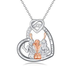 F -3 Sister Necklace