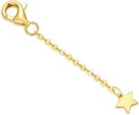 wholesale 14K Gold (Au585) Hypoallergenic Nickel-Free Jewelry Extender Chain 1/2/3 Inch with Lobster Clasp-1inch