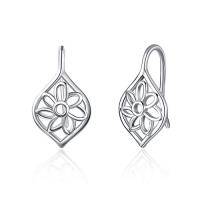 wholesale TOUPOP Sunflower/daisy Leverback Earrings Sterling Silver Flower Dangle Drop Earrings Jewelry For Women Christmas Birthday Gifts -style_name:02-Leverback-Daisy