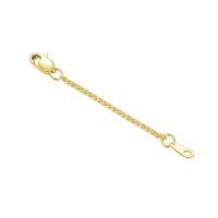 wholesale 10k Gold Extension Chain With Lobster Clasps For Jewelry Making-Style 11 1inch