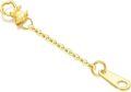 wholesale 14K Gold (Au585) Hypoallergenic Nickel-Free Jewelry Extender Chain - 1/2/3 Inch Lengths-0-0