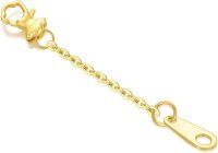 wholesale 14K Gold (Au585) Hypoallergenic Nickel-Free Jewelry Extender Chain - 1/2/3 Inch Lengths-1inch