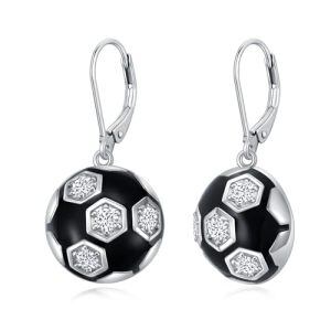 Soccer Earrings
