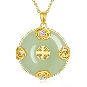 10-Rose-Hetian Jade