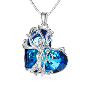 G-Mother and 1 Child-Heart Crystal