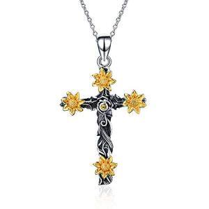 Sunflower Cross