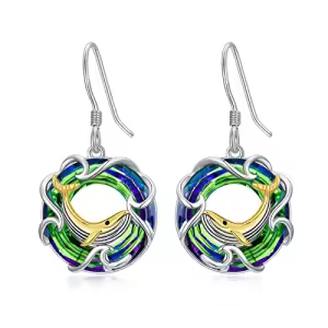 Earrings-Whale