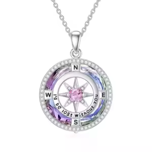 B-Purple Circle Crystal-10-Oct-Pink Tourmaline