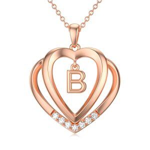 Rose Gold - B Initial