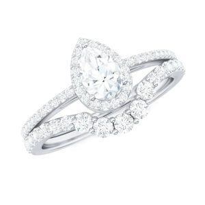 A Moissanite Ring