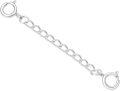 wholesale 10K Gold (Au417) Nickel-Free Hypoallergenic Jewelry Extender Chain - 1, 1.5, 2, 3, 4 Lengths - Durable Spring Clasp for Necklace/Bracelet-0-0