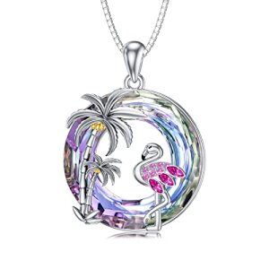 A-Purple Crystal-Flamingo