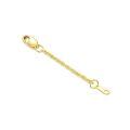 wholesale 10k Gold Extension Chain With Lobster Clasps For Jewelry Making-0-14