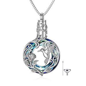 E-Hummingbird-Circle Crystal