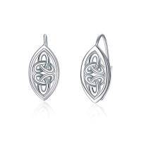 wholesale Wiinicaca Celtic Leverback Earring 925 Sterling Silver Filigree Dangle Drop Earrings Jewelry Birthday Christmas Gifts For Women -style_name:01-Leverback-Celtic