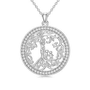 I-Mother and 2 Child-Cubic Zirconia
