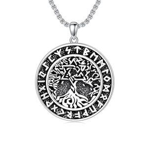 A- Viking Tree of Life Necklace D