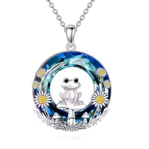 One Frog-Mushroom-Blue Crystal