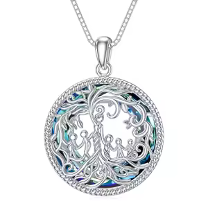 E-Mother and 5 Child-Blue Crystal