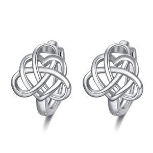 Heart Celtic Knot Earrings