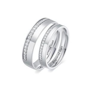 Wedding Band Set-B