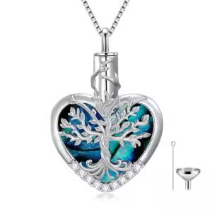 Abalone Shell Tree of Life Urn