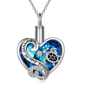 Sea Turtle Crystal Necklace