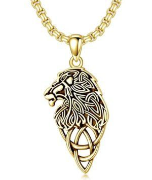 A-Lion Necklace Golden
