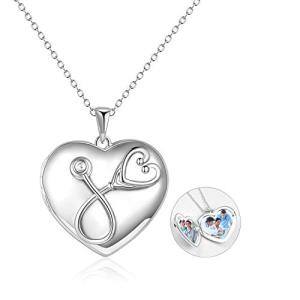 Stethoscope Locket Necklace