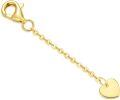 wholesale 14K Gold (Au585) Hypoallergenic Nickel-Free Jewelry Extender Chain - 1/2/3 Inch Lobster Clasp for Necklace Bracelet Anklet - Lead-Free Highly Polished Gift-Ready-0-0