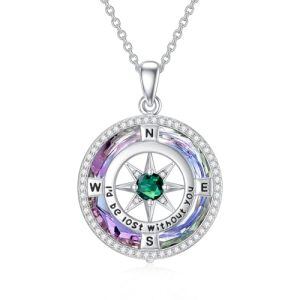 B-Purple Circle Crystal-05-May-Emerald