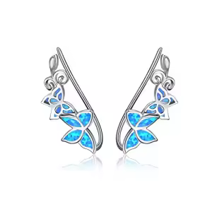 2-Butterfly blue opal