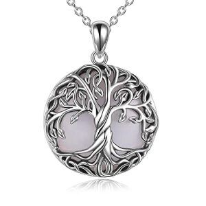 Moonstone Tree Pendant