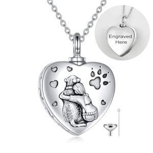 10-Customized Dog Urn Necklace