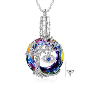 Urn-Evil Eye-Volcano Crystal