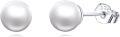 wholesale 925 Sterling Silver Freshwater Cultured Pearl Stud Earrings for Women-0-0