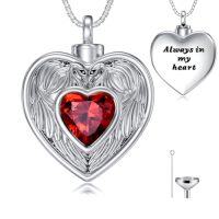 wholesale TOUPOP Urn Necklace For Ashes Tree Of Life Cremation Jewelry For Ashes Sterling Silver Urn Pendants For Women Holds Ash With Funnel Filler Kit Memorial Gifts Of Lost Love One -style_name:1-Swan