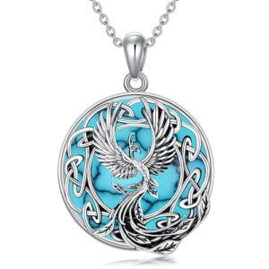 Turquoise Phoenix Necklace