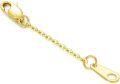 wholesale 14k Gold Necklace Bracelet Extender Chain 1/1.5/2/3/4/5 Durable Removable Extension Chain-0-0