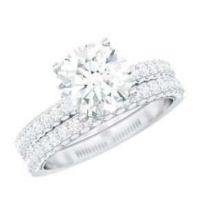 C Moissanite Ring