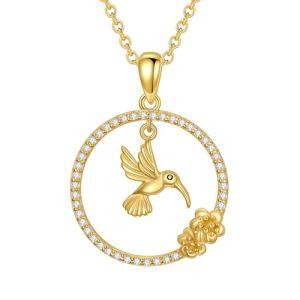 Hummingbird Necklace-A
