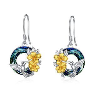 Hummingbird earrings